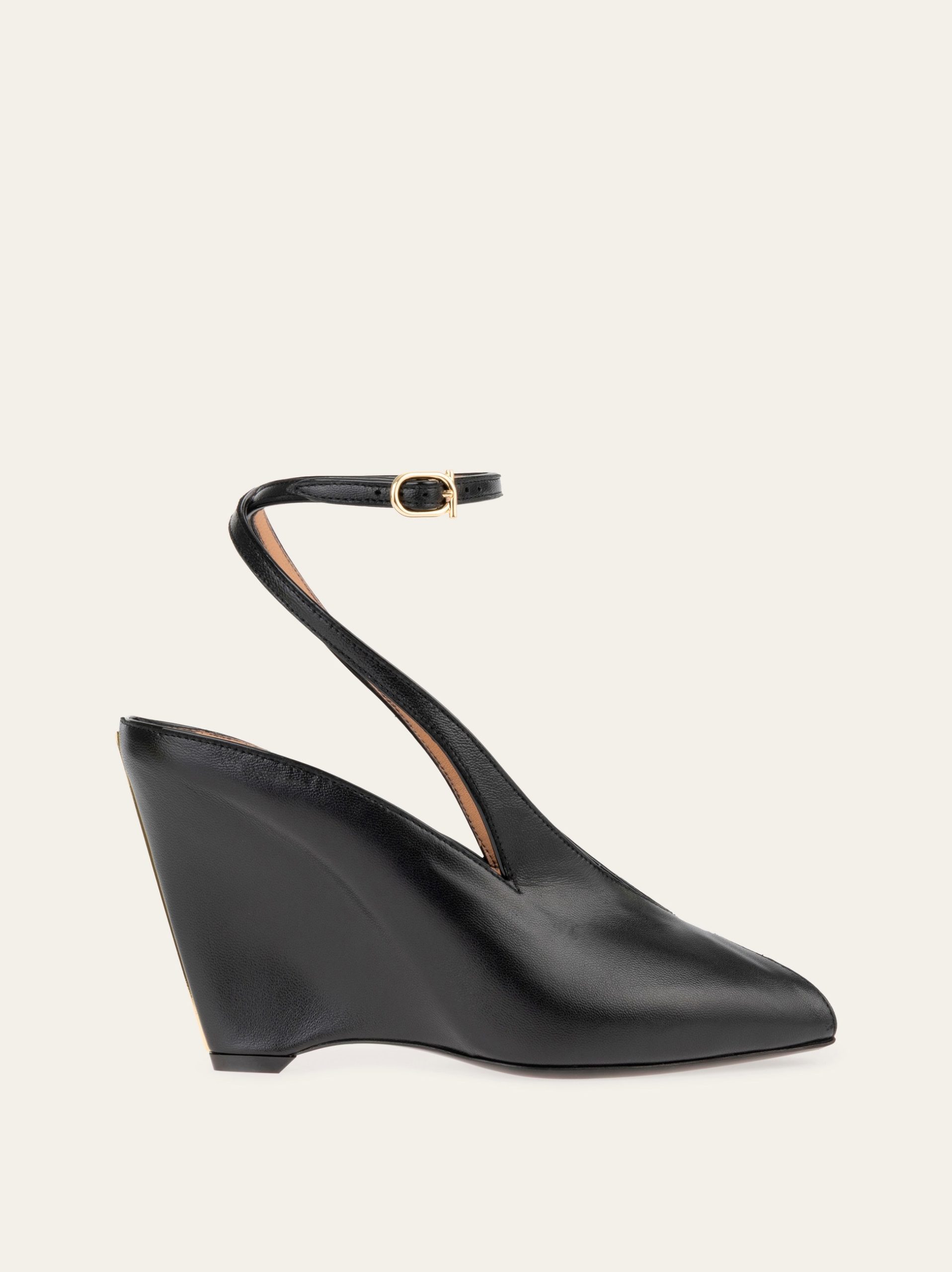 Ferragamo Peep toe wedge sandal - Image 1